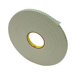 3M Urethane Foam Tape [Double-Sided, Open Cell, 1/16 inch thick]