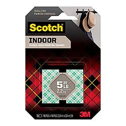 Scotch Indoor Double-Sided Mounting Squares