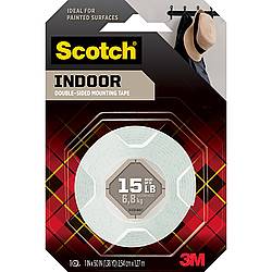 Scotch Indoor Double-Sided Mounting Tape (114)