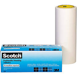 Scotch Positionable Mounting Adhesive Roll