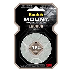 Scotch Scotch-Mount Indoor Double-Sided Mounting Tape & Squares