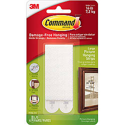 3M CMD-HNG Command Picture Hanging Strips [Removable]