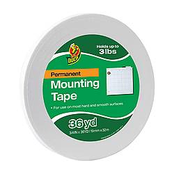 Duck Brand Permanent Mounting Tape [Double-Sided Foam]