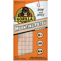 Gorilla Mounting Putty Removable Mounting Adhesive