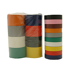 JVCC E-Tape-Pack Electrical Tape Rainbow Packs
