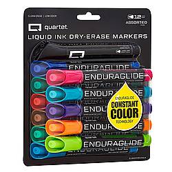 Quartet  EnduraGlide Chisel Tip Dry-Erase Markers