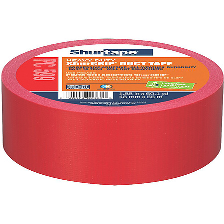 Shurtape ShurGRIP Contractor-Grade Duct Tape [High Adhesion] (PC-599 / PC-9)