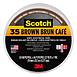 3M Scotch 35 Color Coding Vinyl Electrical Tape (3/4 inch brown)