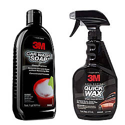 3M Car Wash Soap / Quick Wax