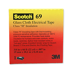 3M Electrical Grade Glass Cloth Tape [Silicone Adhesive]