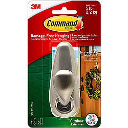 3M CMD-OH Command Outdoor Hooks [Removable]