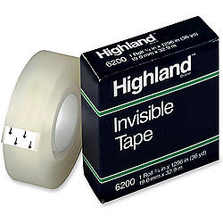 3M 6200 Highland Invisible Tape