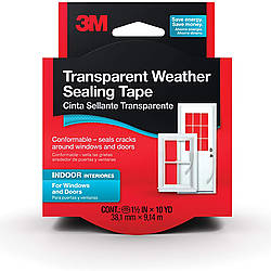 3M Indoor Transparent Weather Sealing Tape (2110NA)