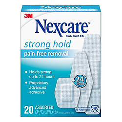 Nexcare Strong Hold Pain-Free Removal Bandages & Pads