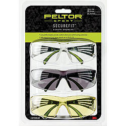 3M SF400 Peltor Sport SecureFit Safety Eyewear