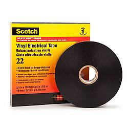 3M 22 Scotch Heavy-Duty Grade Extra Thick Electrical Tape
