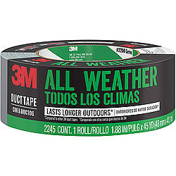 Duck 241687 Max Strength Extreme Weather Xtra Wide Duct Tape Silver 2.83" x 30Yd 