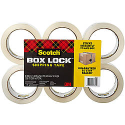 Scotch Box Lock Shipping Packaging Tape