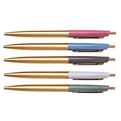 Anterique Brass Collection Ballpoint Pens [Ultra-Low Viscosity]