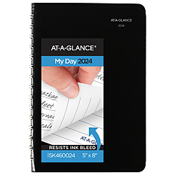 At-A-Glance 2024 DayMinder Daily Appointment Book Planner