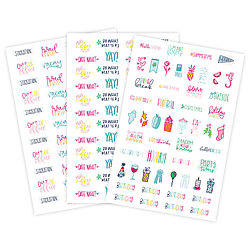 At-A-Glance Simplified System by Emily Ley Phrase Sticker Pack