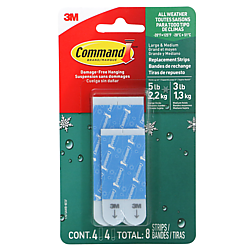 Command All Weather Refill Strips Variety Pack [Removable]