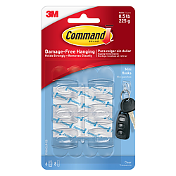 Command Clear Mini Hooks [Removable]