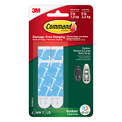 Command Outdoor Refill Strips [Removable]