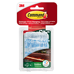 Command Outdoor Rope Light Clips [Removable]