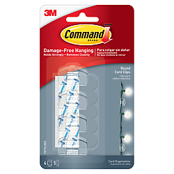 Command Round Cord Clips [Removable]