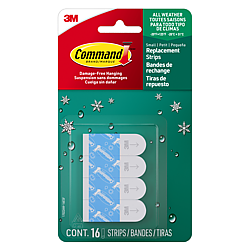 Command Small All Weather Refill Strips [Removable]