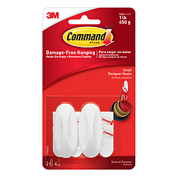 Command Small Designer Hooks [Removable]