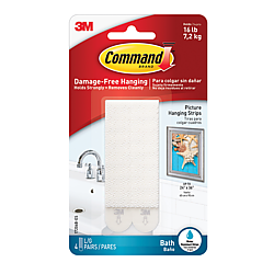 Command Water Resistant Picture Hanging Strips [Removable]