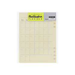 Delfonics Rollbahn Flexible Monthly Diary Refills [Undated]