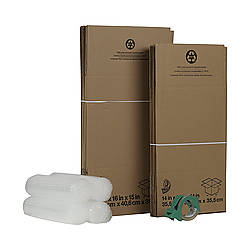 Duck Brand Moving Kit Boxes, Tape & Packing Material