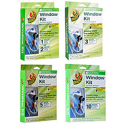 Duck Cooling Insulating Shrink Film Window Kit 84in x 120in 