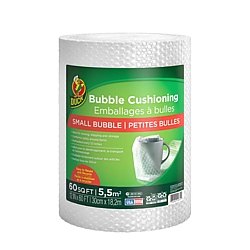 Duck Brand Small Bubble Cushioning Wrap [3/16 inch bubbles]
