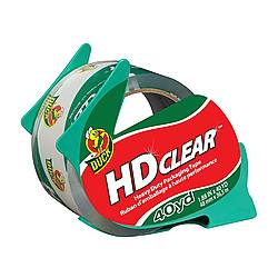 Duck Brand HD Clear Packaging Tape [Clear to the Core]