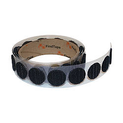 FindTape 7/8-inch Diameter Hook and Loop Self-Adhesive Dots