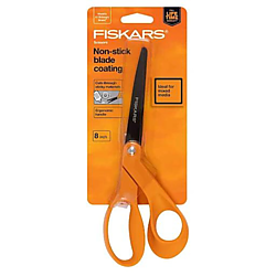 Fiskars Non-Stick Bent Handle Scissors