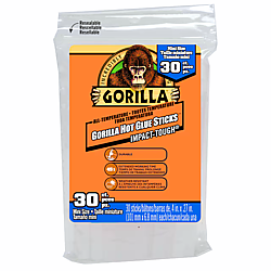 Gorilla Mini Size Hot Glue Sticks