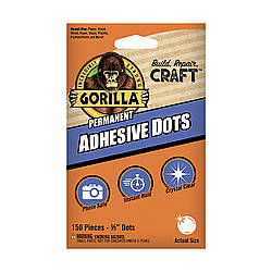 Gorilla Permanent Adhesive Dots [Double-Sided] (104905)