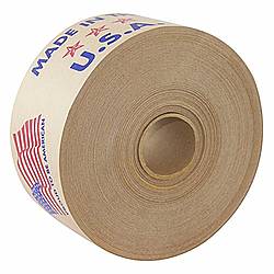 Intertape Made in the USA Printed Reinforced Water-Activated Tape (240)