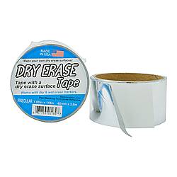 JVCC Dry Erase Office Tape [Silver]