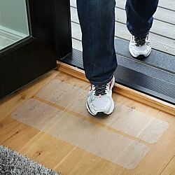 Jessup Clear Safety Track Resilient Non-Slip Safety Tape [Rubberized Texture] | SKU 3530