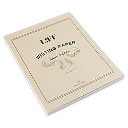 Life Letter Plain Paper Pads