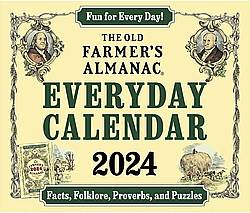 Mead Old Farmer’s Almanac, The Everyday Calendar, Year-In-A-Box