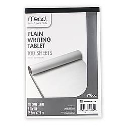 Mead 70104 Plain Writing Tablet