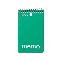 Mead Top Bound Spiral Mini Memo Book