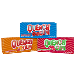Mueller Quench Chewing Gum Stick Packs